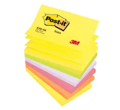  Post-it Z-block Rainbow 76x127mm