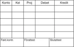  Konteringsstämpel 75x48mm svart infärgning (K1122)