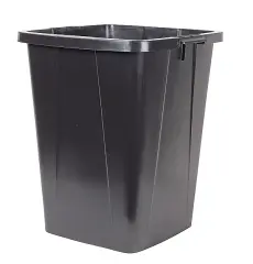  Papperstunna Durabin 90 liter svart