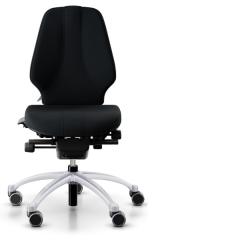  Kontorsstol RH Logic 300N svart tyg Select 60999 exklusive arm-& nackstöd