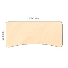  Bordsskiva Viva 2000x900mm