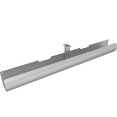  Kabeldike i plåt 1050mm silverfärgad