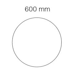  Bordsskiva Viva diameter 60cm vit