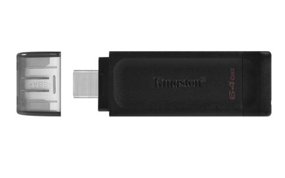  USB-C minne Kingston DataTraveler70 3.2G1 64GB