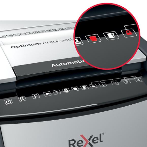  Dokumentförstörare Rexel Optimum AutoFeed+ 300X