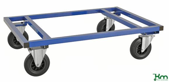 Pallvagn helsvetsad blå, 1200x800x250mm, max 800kg