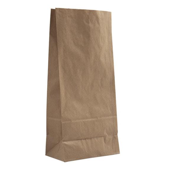  Kanister/papperspåse 260x155x580mm brun,100-pack