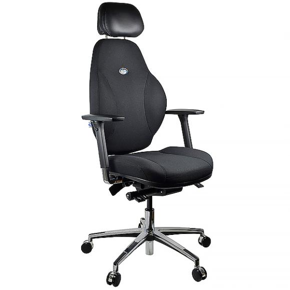 Kontorsstol Viva 2000 svart tyg