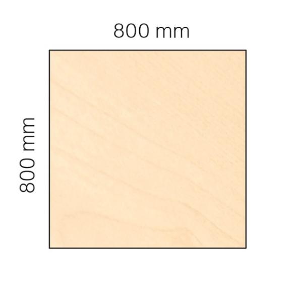  Bord Viva 800x800mm med pelatstativ