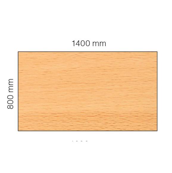  Skrivbord Viva Basic höj- och sänkbart med rak skiva, djup 800mm