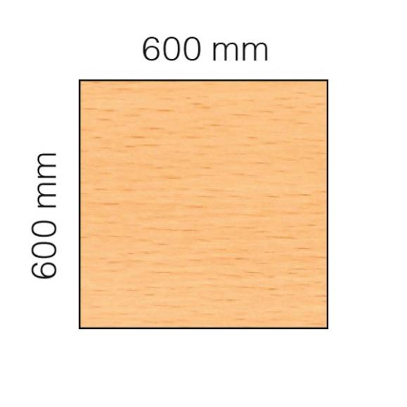  Bord Viva 600x600mm med pelarstativ