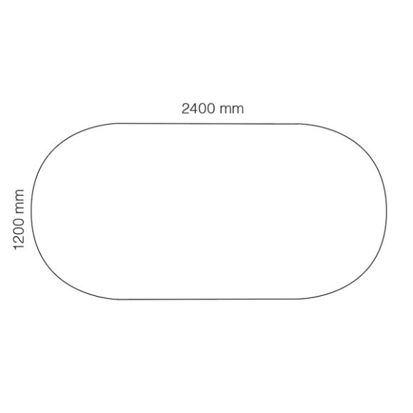 Bord Viva 2400x1200mm