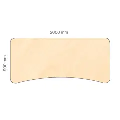  Bordsskiva Viva 2000x900mm