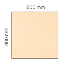  Bordsskiva Viva 800x800mm