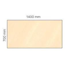  Bordsskiva Viva 1400x700mm