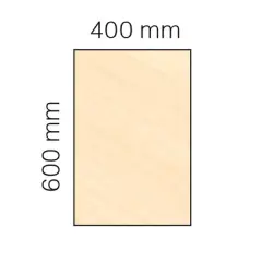  Bordsskiva Viva 600x400mm