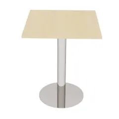  Bord Viva 600x600mm med pelarstativ