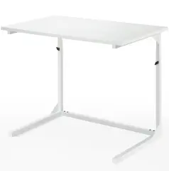  Skrivbord hem&kontor sitt och stå 1000x600mm vit/vit