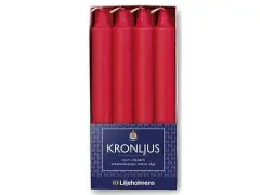  Kronljus Liljeholmens 24x200mm röd