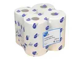  Toalettpapper MegaClean jumbo mini 170m, 2-lager vit