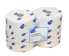  Toalettpapper MegaClean midi jumbo Plus 380m, 2-lager vit