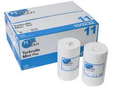 Torkrulle MegaClean mini Plus centrummatad 120m vit