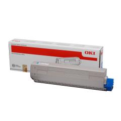  Toner OKI C831/C841 cyan - 10 000 sidor