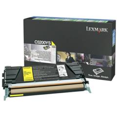  Toner Lexmark C530DN gul - 1 500 sidor