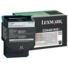  Toner Lexmark C544 svart - 6 000 sidor