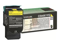  Toner Lexmark C544 gul - 4 000 sidor
