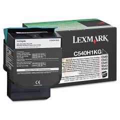  Toner Lexmark C540 svart - 2 000 sidor