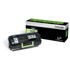  Toner Lexmark 522H svart - 25 000 sidor