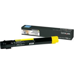  Toner Lexmark X950 gul - 22 000 sidor