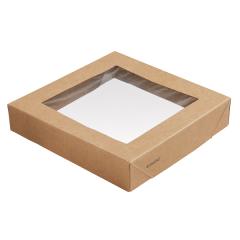  Papperslock Duni Slim Brick med f&ouml;nster 140x140x29mm