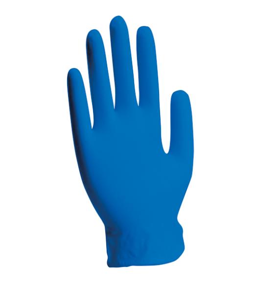  Engångshandske Megaclean nitril tunn blå