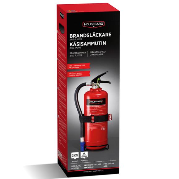  Brandsläckare Pulver 13A 2kg