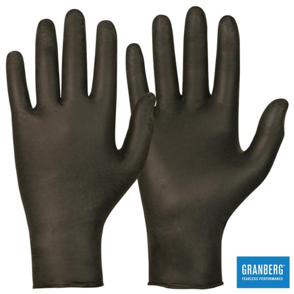  Engångshandske Magic Touch nitril svart