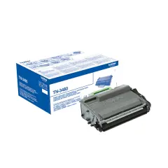  Toner Brother TN-3480 svart - 8 000 sidor