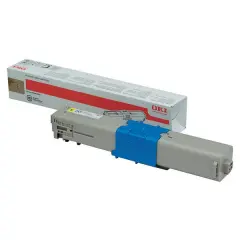  Toner OKI C301/C321 gul - 1 500 sidor