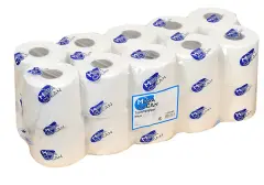  Toalettpapper MegaClean Plus 60m, 2-lager vit