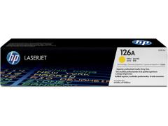  Toner HP 126A gul - 1 000 sidor