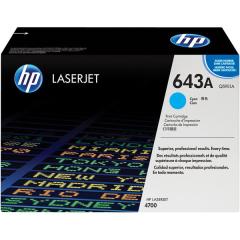  Toner HP 643A cyan - 10 000 sidor