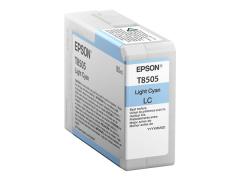  Bläckpatron Epson T8505 ljus cyan