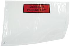  Packsedelskuvert C4 av plast med tryck