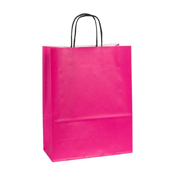  Bärkasse av papper small cerise