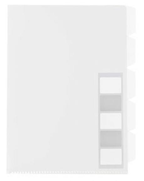  5-Fliksmapp A4 transparent