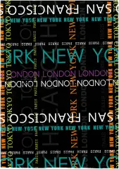  Presentpapper New York på rulle 57cm x 80meter