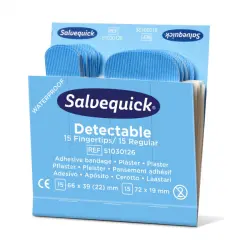  Plåster Blue Detectable, innehåller 15st 66x39(22)mm och 15st 72x19mm