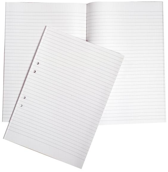  Kollegieblad A4 dubbel linjerad 8,5mm