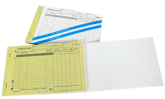  Körjournal A5L 2x50ex DCP paginerad